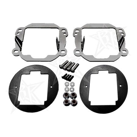 Rigid Industries JEEP JK - FOG LIGHT BRACKETS 40138